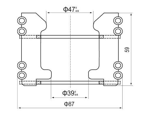 1250a 30 Pins Tulip Contacts Vacuum Circuit Breaker Parts