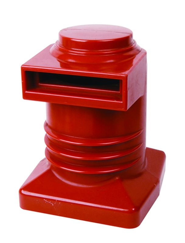 Red Brown Epoxy Resin Cast Insulators Insulating Bushing For Switchgear