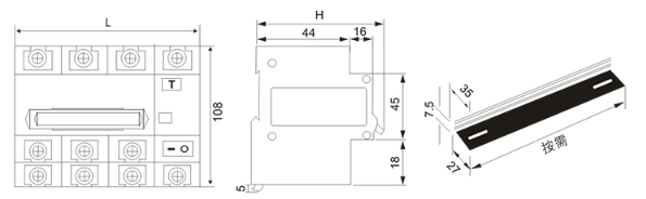 No Leakage 3P+N Moulded Case Circuit Breaker