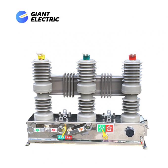 Outdoor Distribution 12kv Circuit Breaker High Voltage Anti Condensation 4