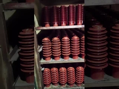 35kV-40 pF Epoxy Resin Support Capacitor Insulators , Electrical Post Insulators