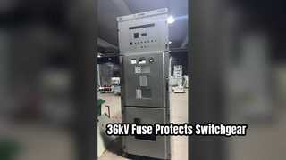 A Closer Look: 36kV Fuse In SF6 Switchgear To Protect Load Breaker Switch And Current Transformer