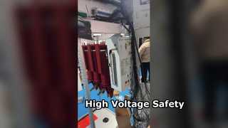 Indoor high voltage AC combined vacuum circuit breaker