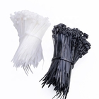 Black Nylon Zip Cable Ties 1.8*60mm Plastic Wire Wraps