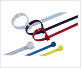 Releasable Nylon Industrial Cable Ties Multi Colored For Wire Locking