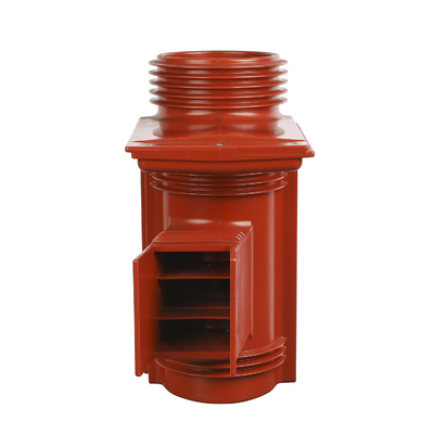 36kv 660mm Epoxy Resin V. T. Spout Bushing Insulator with Shiled Net for Fix Copper Busbar in Switchgear