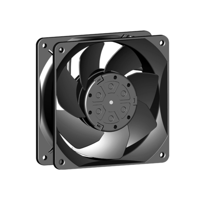 Fj12032mab Compact Axial Fan With Metal Blades 120mm
