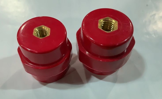 35mm Polymer Epoxy Resin Support Insulator Casting Standoff Low Voltage