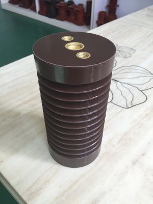 H=175mm 17.5kV Epoxy Resin Medium Voltage Insulators , Support Insulator Water Resistance