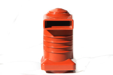 Red Color 630A 11kV Epoxy Resin Cast Insulators , Spout Insulating Contact Box