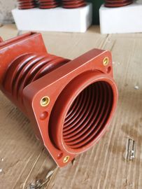 Red Color 630A 11kV Epoxy Resin Cast Insulators , Spout Insulating Contact Box