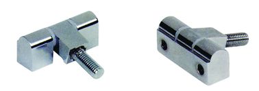 GJL-1 Heavy Duty Cabinet Door Hinges , Brushed Nickel Cabinet Hinges