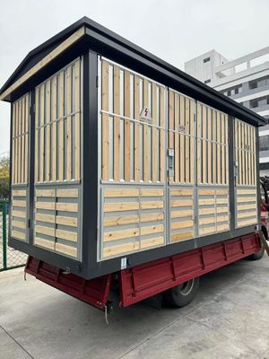 Outdoor Prefabricated Substation European Style Electrical Substation Box