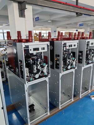 Medium Voltage 630A-1250A Indoor Solid Fully Insulated Enclosedring Net Switchgear