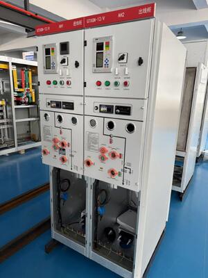 Medium Voltage 630A-1250A Indoor Solid Fully Insulated Enclosedring Net Switchgear