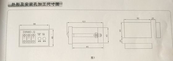 Plastic 50Hz 15A Switchgear High Voltage Indicators