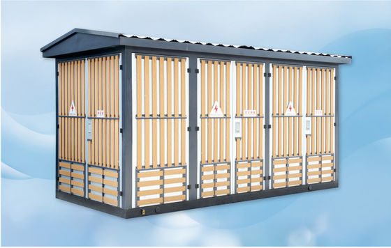 Outdoor Prefabricated Substation European Style Electrical Substation Box